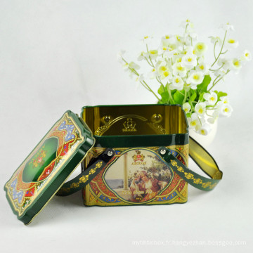 Boîte cadeau personnalisée Tea Tin pour promotion